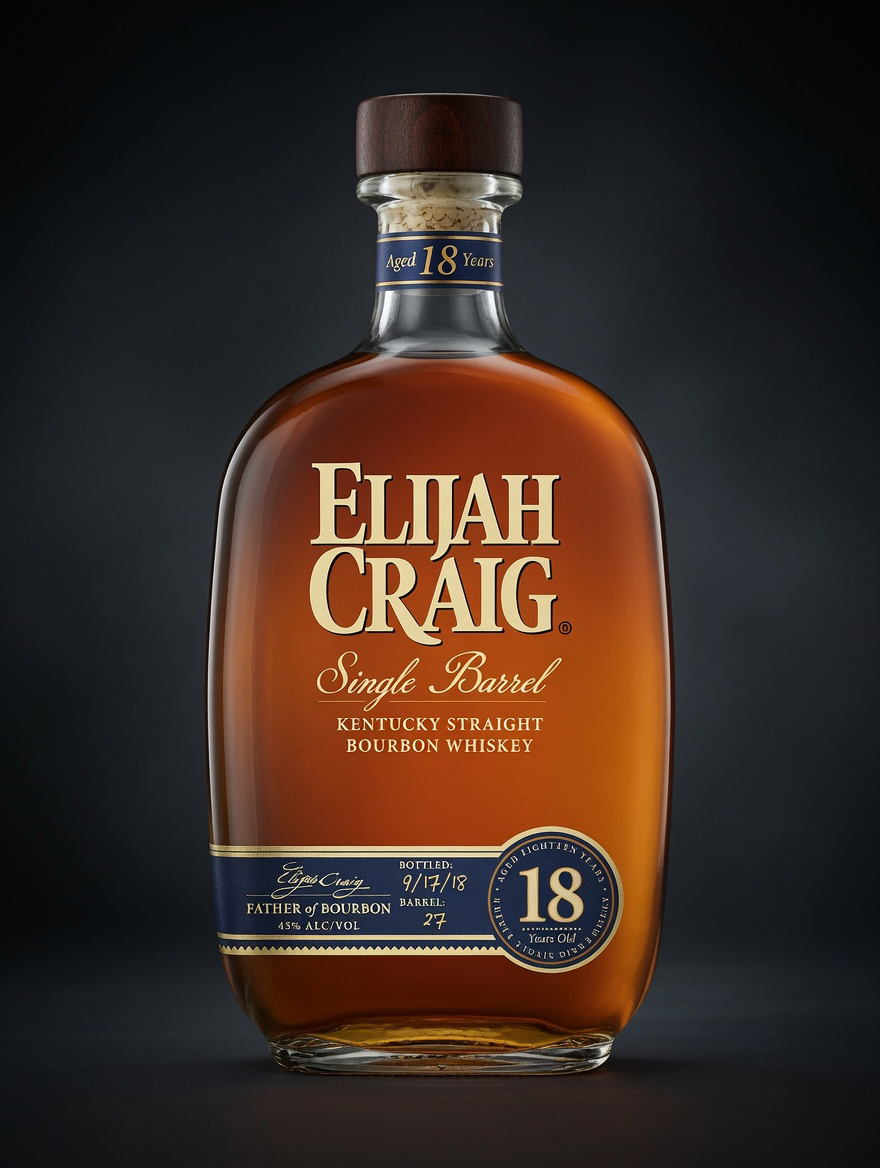 Elijah Craig 18 Year Single Barrel Bourbon Review