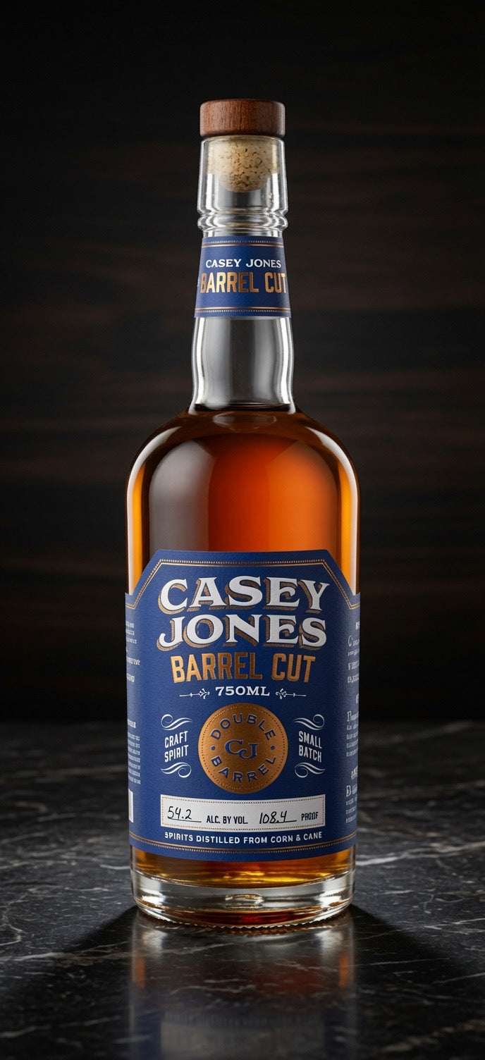 pic of casey jones barrel cut whiskey